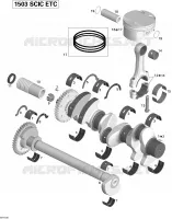 Crankshaft, Pistons And Balance Shaft