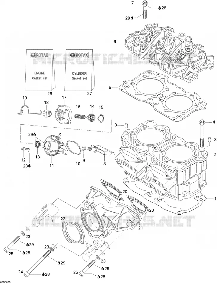 Cylinder And Exhaust Manifold