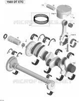 Crankshaft, Pistons And Balance Shaft
