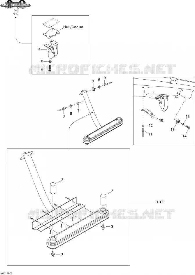 Ladder, Rear