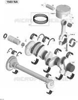 Crankshaft, Pistons And Balance Shaft
