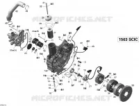 PTO Cover And Magneto V3 Sport Boats