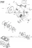 Crankshaft And Pistons 717