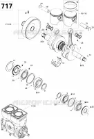 Crankshaft And Pistons 717
