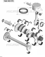 Crankshaft, Pistons And Balance Shaft