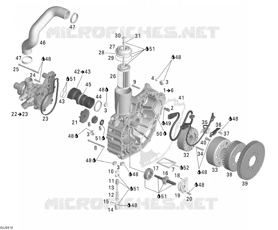 PTO Cover And Magneto 1