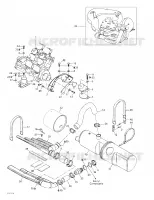 Engine Support And Muffler