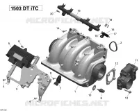 Air Intake Manifold And Throttle Body _18R1528