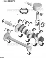 Crankshaft, Pistons and Balance Shaft - 215