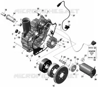Rotax - Magneto And Electric Starter - With IDF