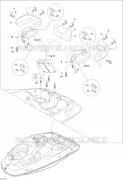 Seat, Rear View, Blue