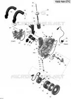 PTO Cover And Magneto 2_Sea-Doo