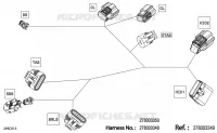 08- 0 - STEERING WIRING HARNESS - 278003349 - PACKAGE BASE WITHOUT IBR