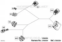 08- 0 - STEERING WIRING HARNESS - 278003594 - PACKAGE BASE WITH IBR