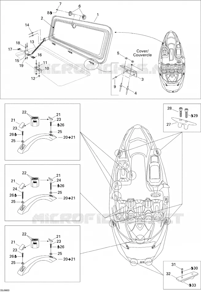 Central Cover And Accessories