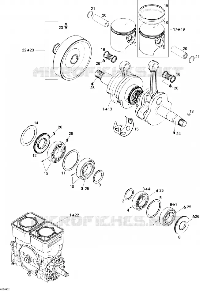 Crankshaft And Pistons