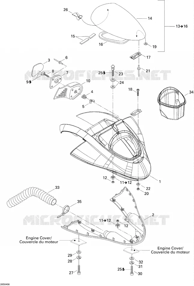 Front Storage Compartment