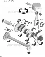 Crankshaft, Pistons And Balance Shaft