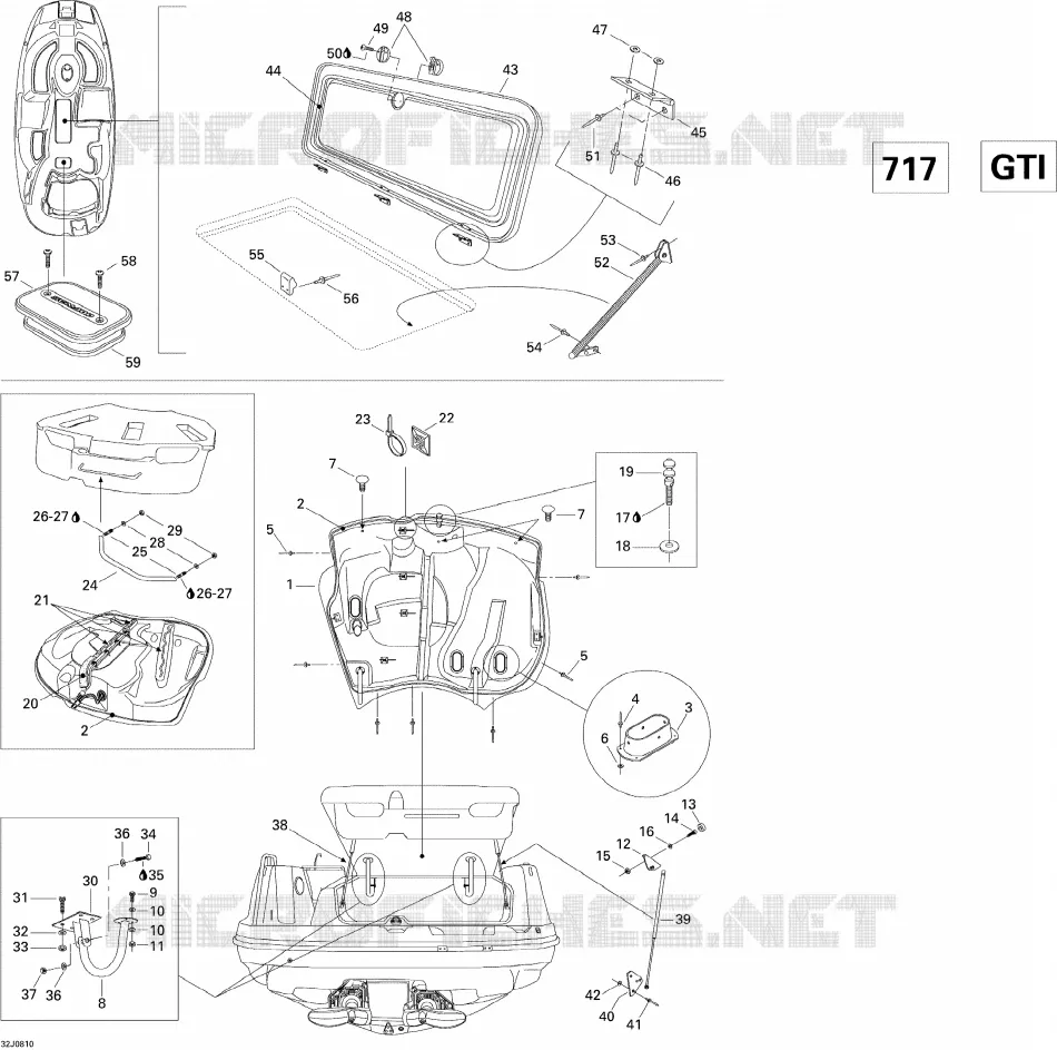 Engine Compartment And Central Cover