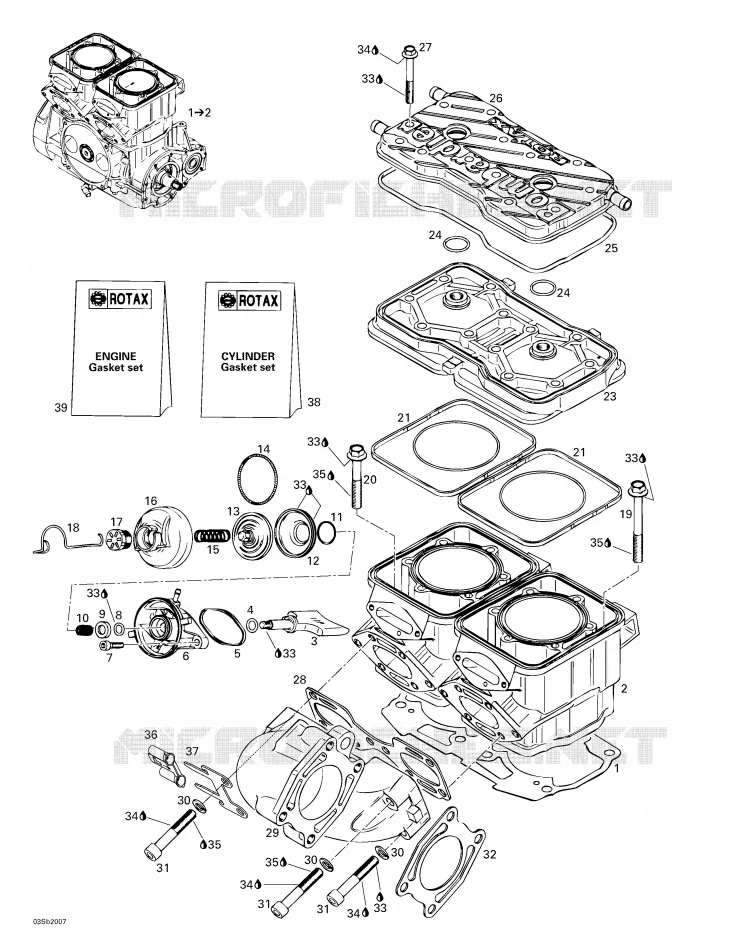 Cylinder, Exhaust Manifold