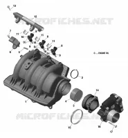 Air Intake Manifold And Throttle Body  - 903