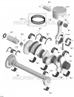 Crankshaft, Pistons And Balance Shaft 1