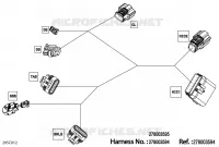 08- 0 - STEERING WIRING HARNESS - 278003594 - PACKAGE BASE WITH IBR
