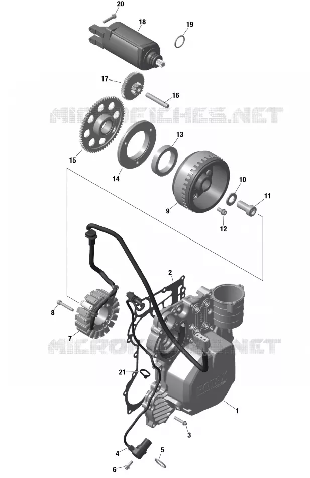 01- ROTAX - MAGNETO AND 0 STARTER