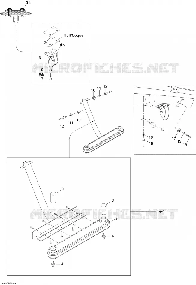 Ladder, Rear
