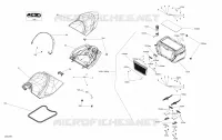 Seat - Footrests and Cooler