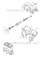 Crankcase, Rotary Valve