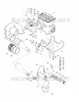 Engine Support And Muffler