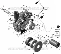Rotax - Magneto And Electric Starter With iDF
