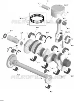 Crankshaft And Pistons