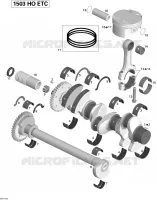 Crankshaft, Pistons And Balance Shaft
