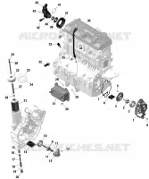 Engine - Lubrication -  1630 SCIC
