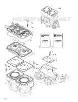 Cylinder, Exhaust Manifold