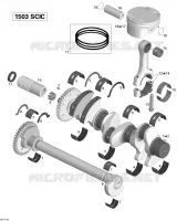 Crankshaft, Pistons And Balance Shaft