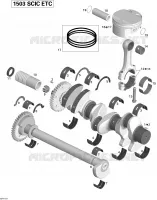 Crankshaft, Pistons And Balance Shaft