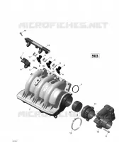 Air Intake Manifold And Throttle Body _18R1527