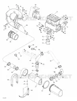 Engine Support And Muffler