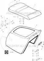 Seat, Engine Cover