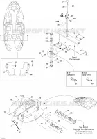 Ski Shaft and Glove Box