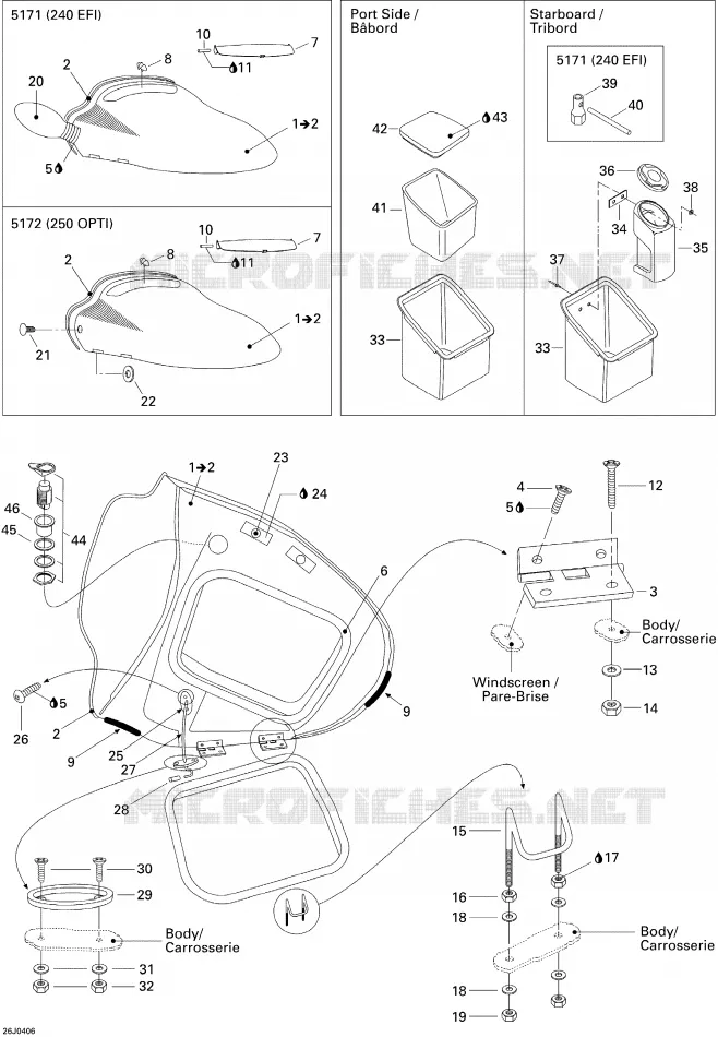 Front Storage Compartment