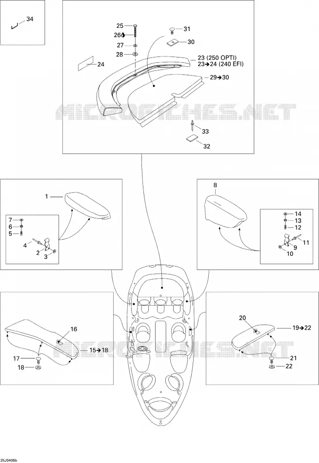 Seat (Platform and Armrest)