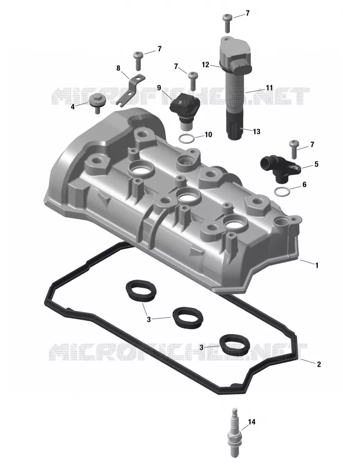 01- ROTAX - Valve Cover