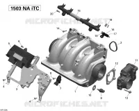 Air Intake Manifold And Throttle Body 2_18R1529b