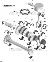 Crankshaft, Pistons And Balance Shaft
