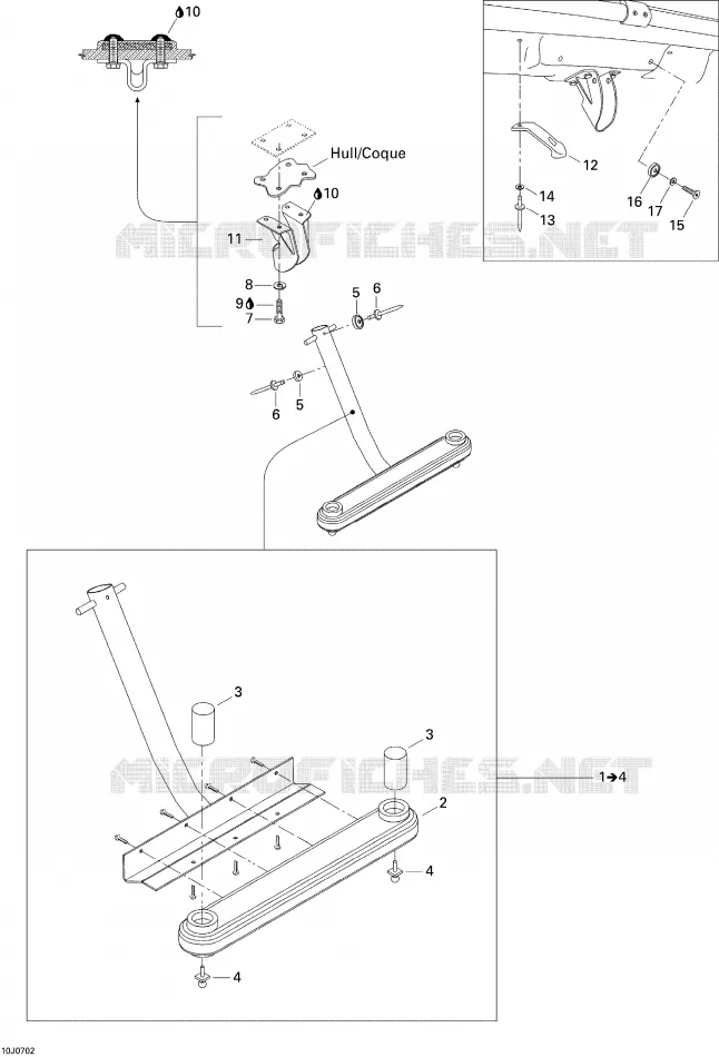 Ladder, Rear