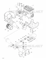 Engine Support And Muffler